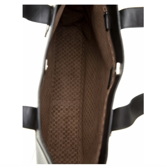 Gucci Leather Web Tote - Picture 6 of 6